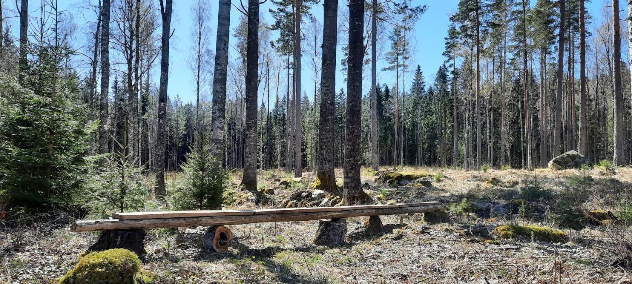 Davids Stuga Klassbol Exterior foto