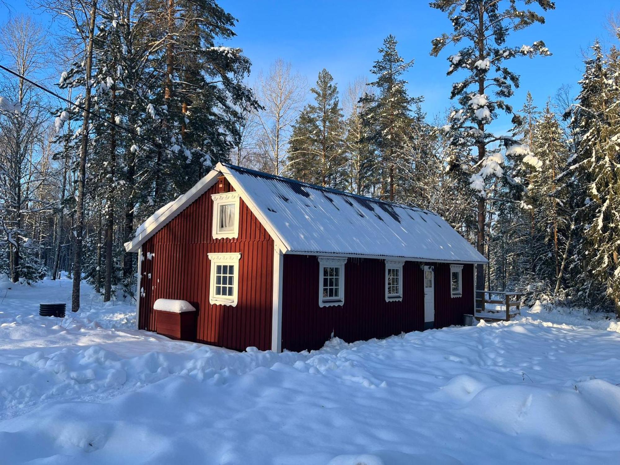 Davids Stuga Klassbol Exterior foto